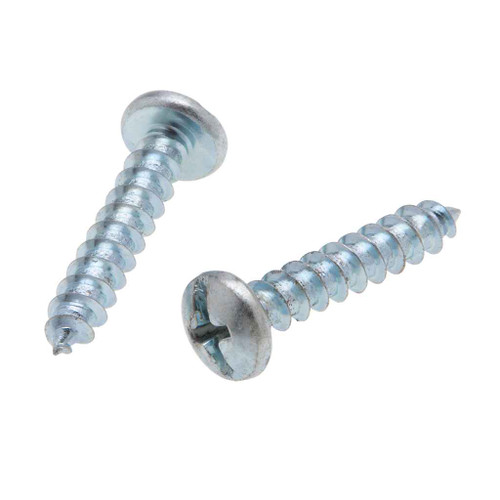Metallics JTS15 6 x 1 in. Pan Head Combo Sharp Point Tapping Screws - Steel Zinc - 100qty Metallics JTS15 6 x 1 in. Pan Head Combo Sharp Point Tapping Screws - Steel Zinc - 100qty