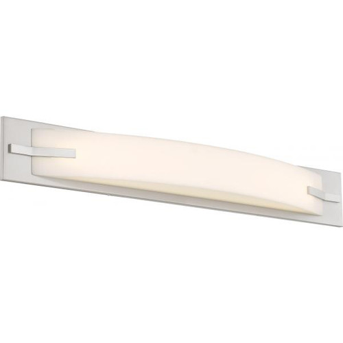 NUVO Lighting NUV-62-1082 Bow LED 31 in. - Vanity Fixture - Brushed Nickel Finish