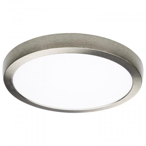 NUVO Lighting NUV-62-1796 Blink Pro Plus - 19.5 Watt - 12 Inch - CCT Selectable - Brushed Nickel Finish 120-277 Volt - Round