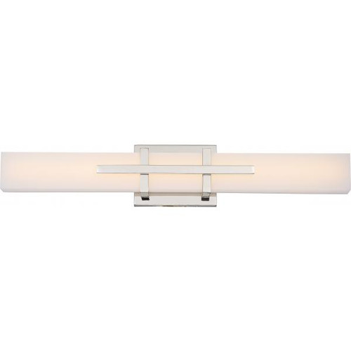 NUVO Lighting NUV-62-872 Grill - Double LED Wall Sconce - Polished Nickel Finish