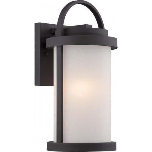 NUVO Lighting NUV-62-651 Willis - LED Outdoor Small Wall with Antique White Glass