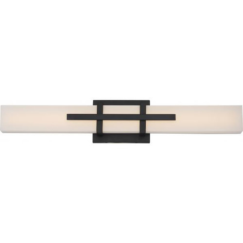 NUVO Lighting NUV-62-874 Grill - Double LED Wall Sconce - Aged Bronze Finish