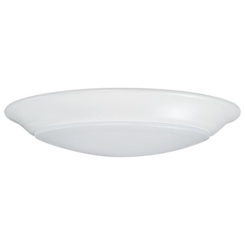 NUVO Lighting NUV-62-1801 7 inch - LED Disk Light - 5-CCT Selectable 27K/3K/35K/4K/5K - White Finish