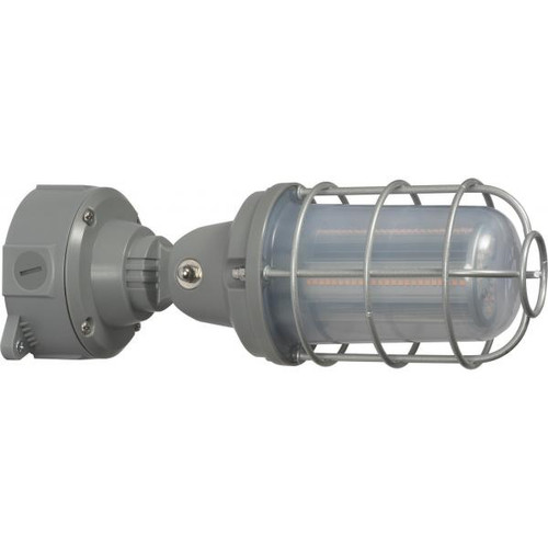 NUVO Lighting NUV-65-173 LED Adjustable Vapor Tight Fixture - 20W - 5000K - Gray Finish - 100-277V