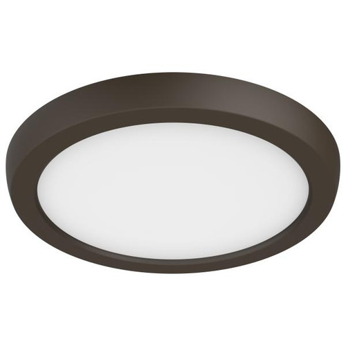 NUVO Lighting NUV-62-1712 Blink Pro - 11W - 7in - LED Fixture - CCT Selectable - Round Shape - Bronze Finish - 120V