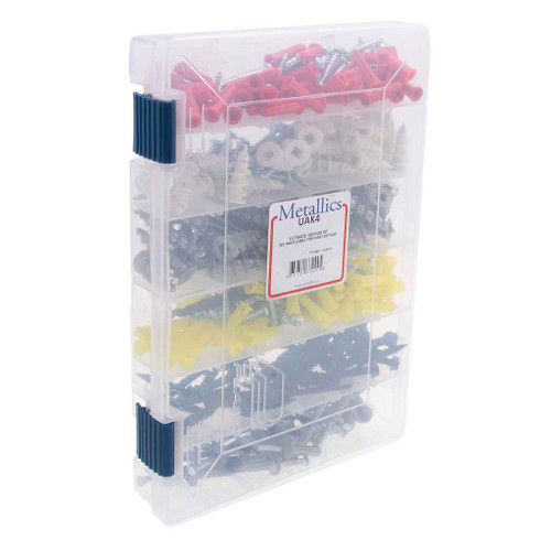 Metallics UAK4 Anchor Assorted Wall and Concrete Anchor Kit