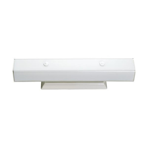 NUVO Lighting NUV-SF77-088 4 Light - 24" - Vanity - with White "U" Channel Glass - White Finish