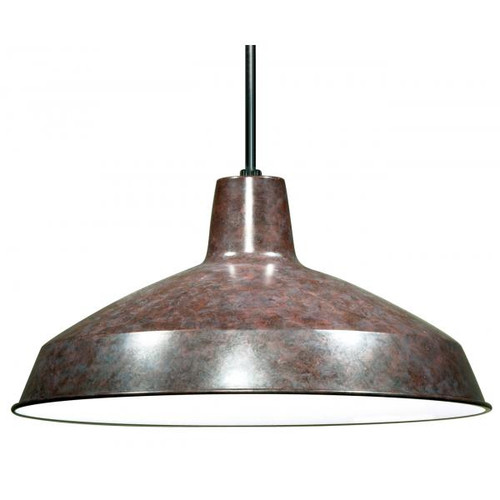 NUVO Lighting NUV-SF76-662 1 Light - 16" - Pendant - Warehouse Shade - Old Bronze Finish