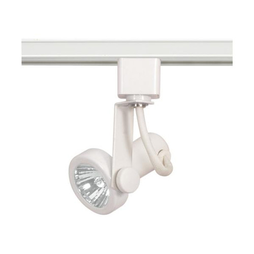 NUVO Lighting NUV-TH321 1 Light - MR16 - 120V Track Head - Gimbal Ring - White Finish