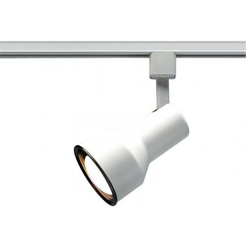 NUVO Lighting NUV-TH204 1 Light - R20 - Track Head - Step Cylinder - White Finish