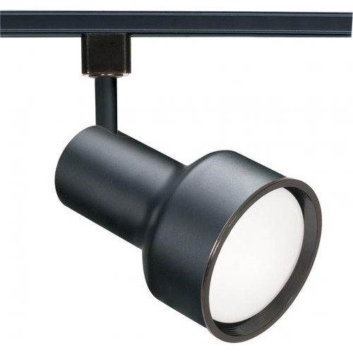 NUVO Lighting NUV-TH205 1 Light - R20 - Track Head - Step Cylinder - Black Finish