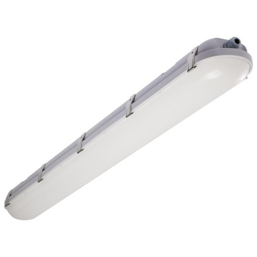 NUVO Lighting NUV-65-821R1 4 Foot - Vapor Proof Linear Fixture - CCT & Wattage Selectable - IP65 and IK08 Rated - 0-10V Dimming - 120V-347V