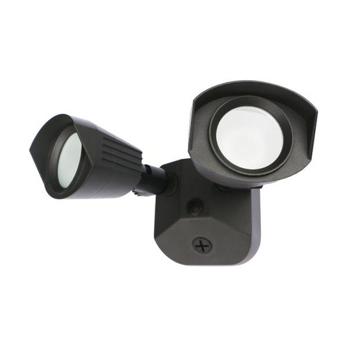 NUVO Lighting NUV-65-218 LED Security Light - Dual Head - Bronze Finish - 4000K