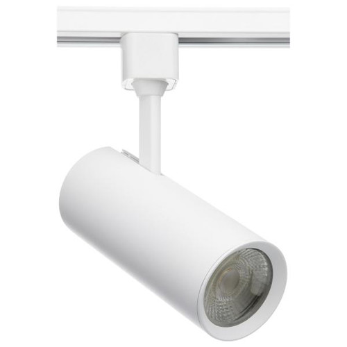 NUVO Lighting NUV-TH613 20 Watt - LED Commercial Track Head - White - Cylinder - 36 Degree Beam Angle