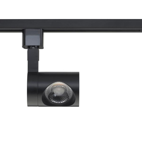 NUVO Lighting NUV-TH444 1 Light - LED - 12W Track Head - Pipe - Black - 36 Deg. Beam