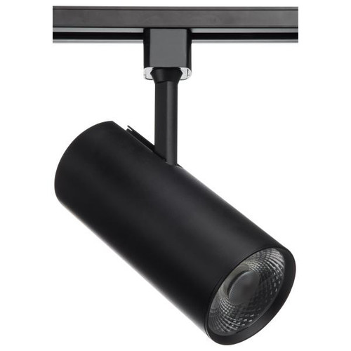 NUVO Lighting NUV-TH622 30 Watt - LED Commercial Track Head - Black - Cylinder - 24 Degree Beam Angle