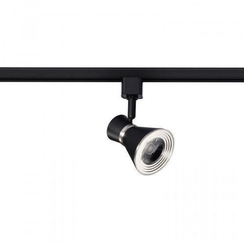 NUVO Lighting NUV-TH644 12 Watt LED Cinch Track Head - 3000K - Matte Black and Brushed Nickel Finish