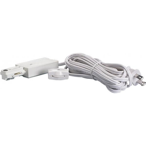 NUVO Lighting NUV-TP156 Live End Cord Kit - White Finish