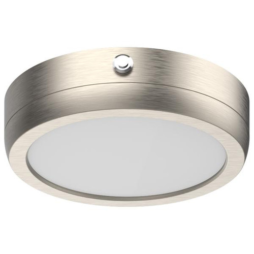 NUVO Lighting NUV-62-1713-EM Blink Pro - EM Battery Backup - 7 Inch - Round Shape - Brushed Nickel Finish