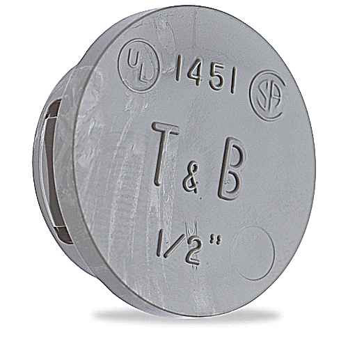 Thomas & Betts 1454 Non-Metallic Locking Plug for Rigid/IMC Conduit