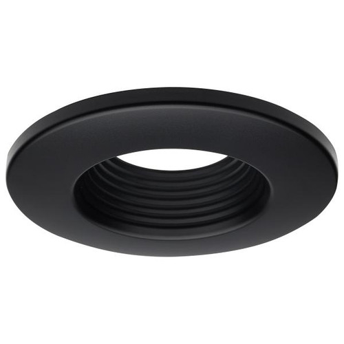 Satco Lighting SAT-80-974 Deep Baffle Trim - 4 Inches - Black Finish