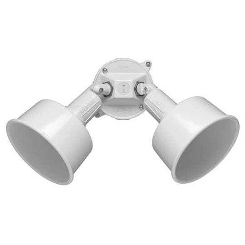 Thomas & Betts B228WHE-R 2 LAMP RND BOX KIT WHITE CONTEMP