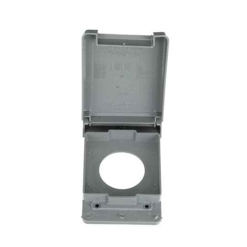 Thomas & Betts E98G30N-CAR WP COVER 30 AMP RECEPTACLE GRAY