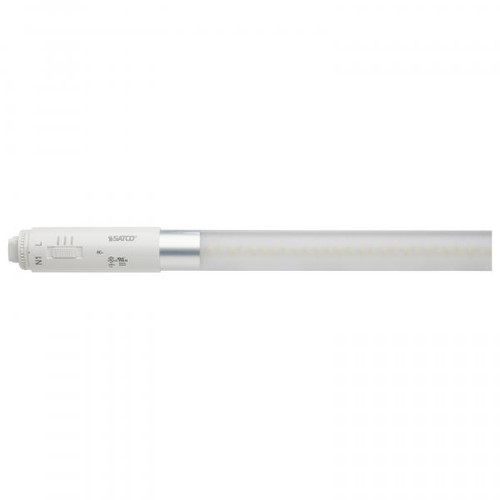 Satco Lighting SAT-S16431 9 Watt T8 LED - CCT Selectable - 120-277 Volt - Single or Double Ended - Type B Ballast Bypass