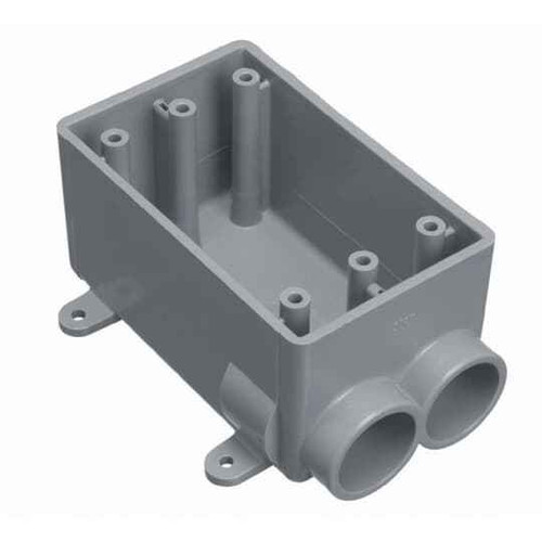 Thomas & Betts E982DFN 1/2 INCH FSS 1-GANG WP BOX