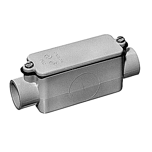 Thomas & Betts E986E LB-COND BDY 12CU .75IN GRY PVC