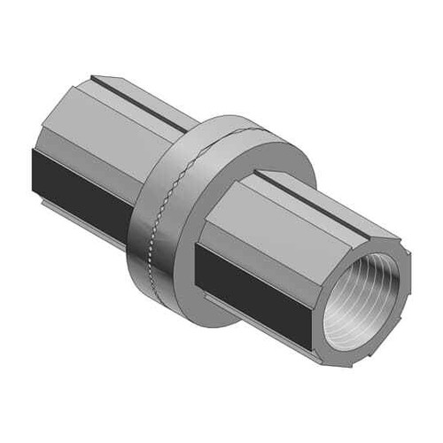 Thomas & Betts H100TBF 1 INCH BULKHEAD FITTING ZINC