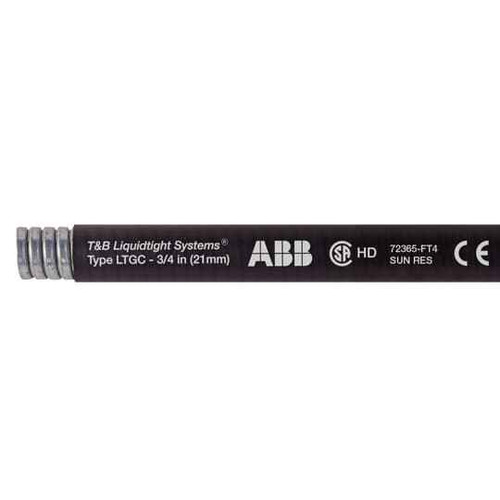 Thomas & Betts LTGCS06B-D LFMC GP CSA HD 1-1/2 BLK 45M/150FT