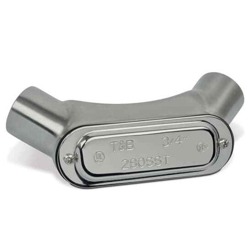 Thomas & Betts LU58SST-TB 1 1/2 CONDUIT BODY,316SS,LU,FORM 8