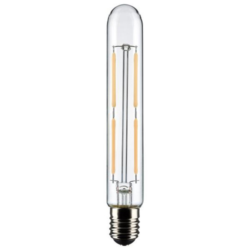 Satco Lighting SAT-S21860 4 Watt T6.5 LED - Clear - Intermediate Base - 3000K - 400 Lumens - 120 Volt