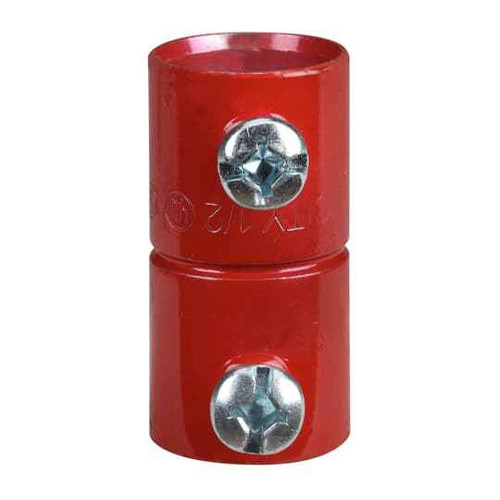 Thomas & Betts TK121A-FA 1/2 INRED STEEL EMT SET SCREW CPL.