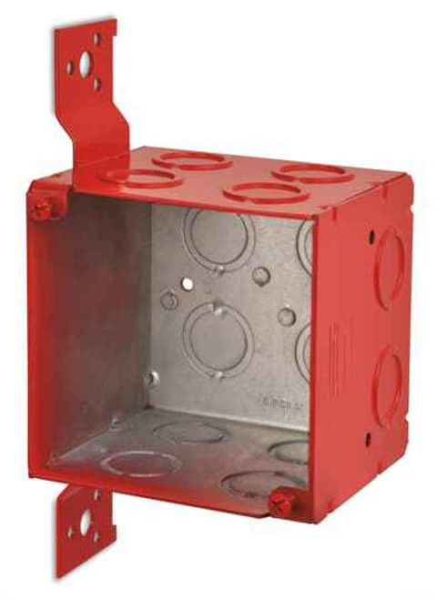 Steel City 521911234CVRD 4SQ-3.5DP W/BRACKET RED