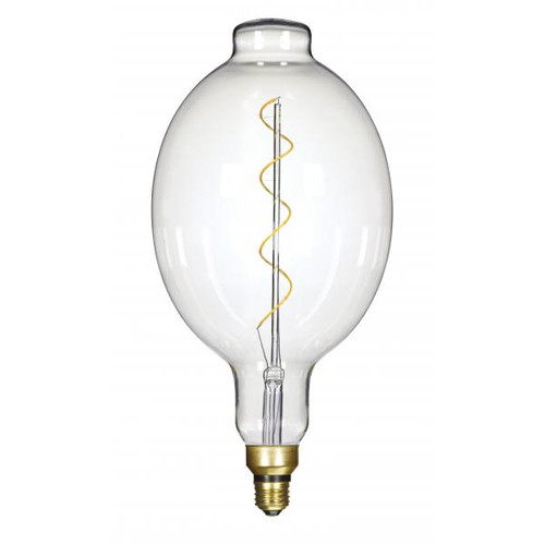 Satco Lighting SAT-S22432 4 Watt BT56 LED vintage style - Clear - 25000 Average rated hours - Medium Base - 120 Volt