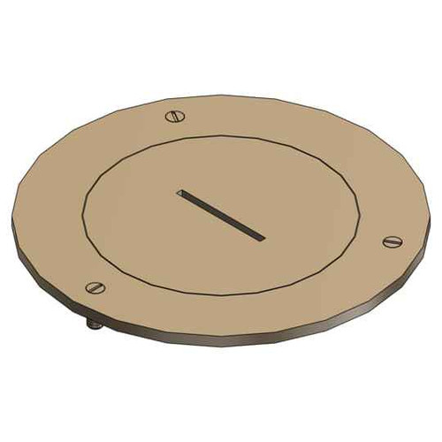 Steel City P 67 2 FLUSH SVC CVR PLT 2IN NPS PLG BRS