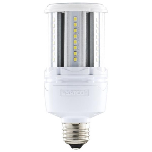 Satco Lighting SAT-S49390 18 Watt LED HID Replacement - 80 CRI - 5000K - Type B - Ballast Bypass - Medium base - Economy Hi-Pro