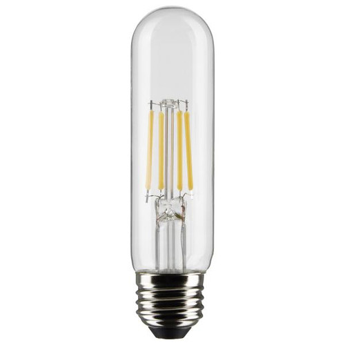 Satco Lighting SAT-S21347 5.5 Watt T10 LED - Clear - Medium base - 90 CRI - 5000K - 120 Volt