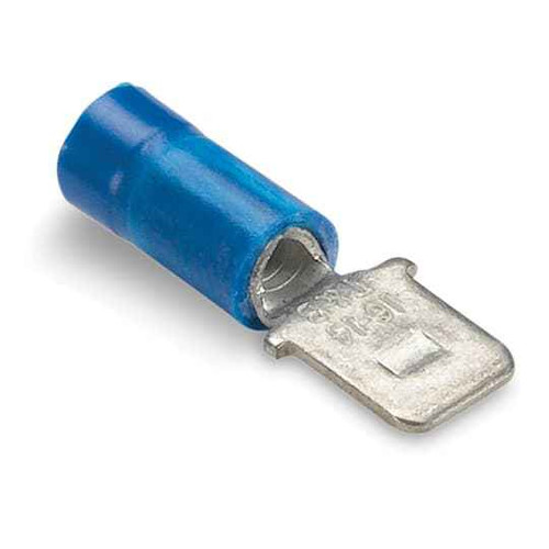 Sta-Kon RB2517 INS VIN MALE-250 TAB 16-14 AWG BLUE