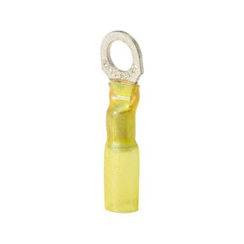 Sta-Kon RCS10-8X HEATSHR RING TERM, 12-10, No8, YELL