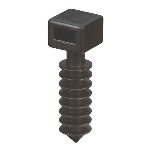 Ty-Rap TC5358 WALL PLUG .39X..39IN BLK NYL MSNRY