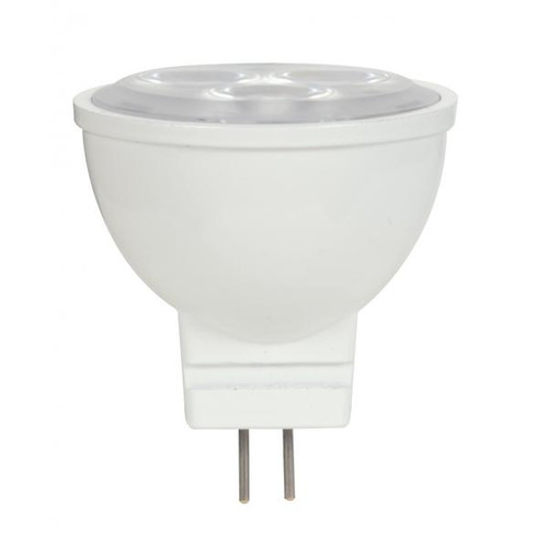 Satco Lighting SAT-S9281 3W - LED - MR11 - 3000K - 25 deg. beam spread - 25000 Average rated hours - 210 Lumens - GU4 base - 12 Volt AC/DC