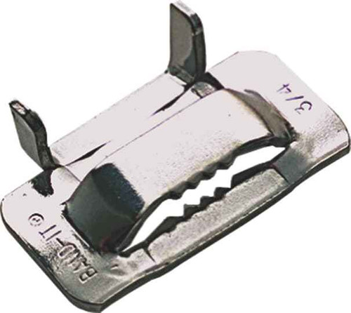 Ty-Rap BK-201-500-100 STAINLESS STEEL BUCKLES 1/2'-100PCS