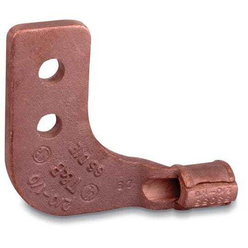 Blackburn 53055FL FLAT SURF GRD CLAMP 1/0-2/0 BLT 3/8