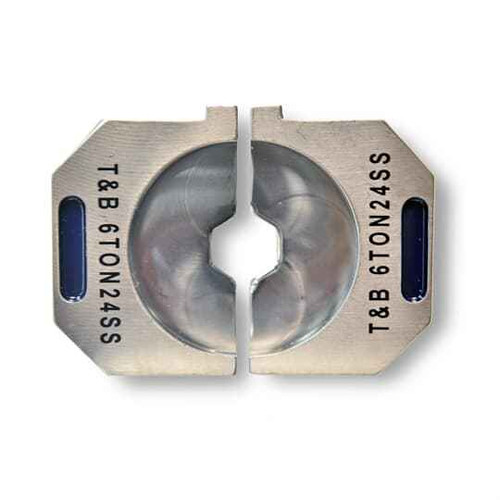 Blackburn 6TON24SS 6TON SS HEX DIEW/DIE CODE 24 BLU