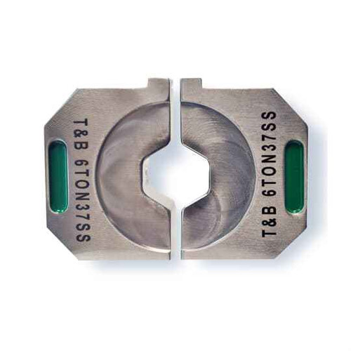 Blackburn 6TON37SS 6TON SS HEX DIE W/DIE CODE 37 GRN