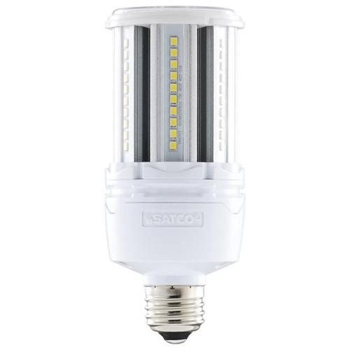 Satco Lighting SAT-S49671 22 Watt LED HID Replacement - 80 CRI - 2700K - Type B - Ballast Bypass - Medium base - Economy Hi-Pro