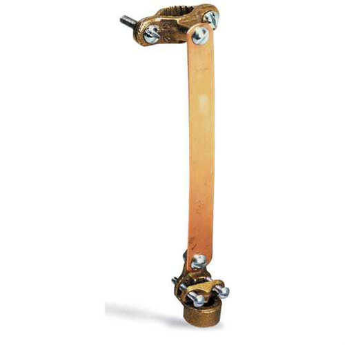 Blackburn JPS34 BRZ GRD CLAMP W/CU STRAP 3/4IN COND